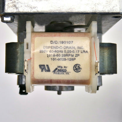 Drain Valve 3" 230V No Over Flow MDB-O-3 Straight Valve