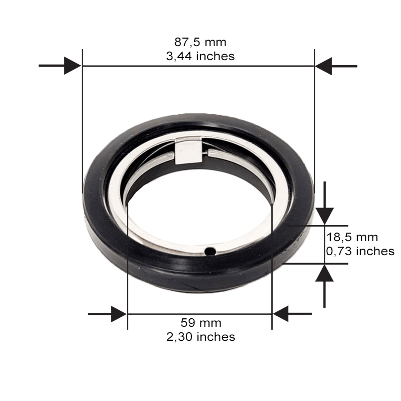 Axial Seal Ø 58 mm