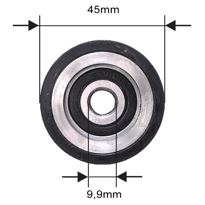 Dryer Drum Support Roller Electrolux 487192053