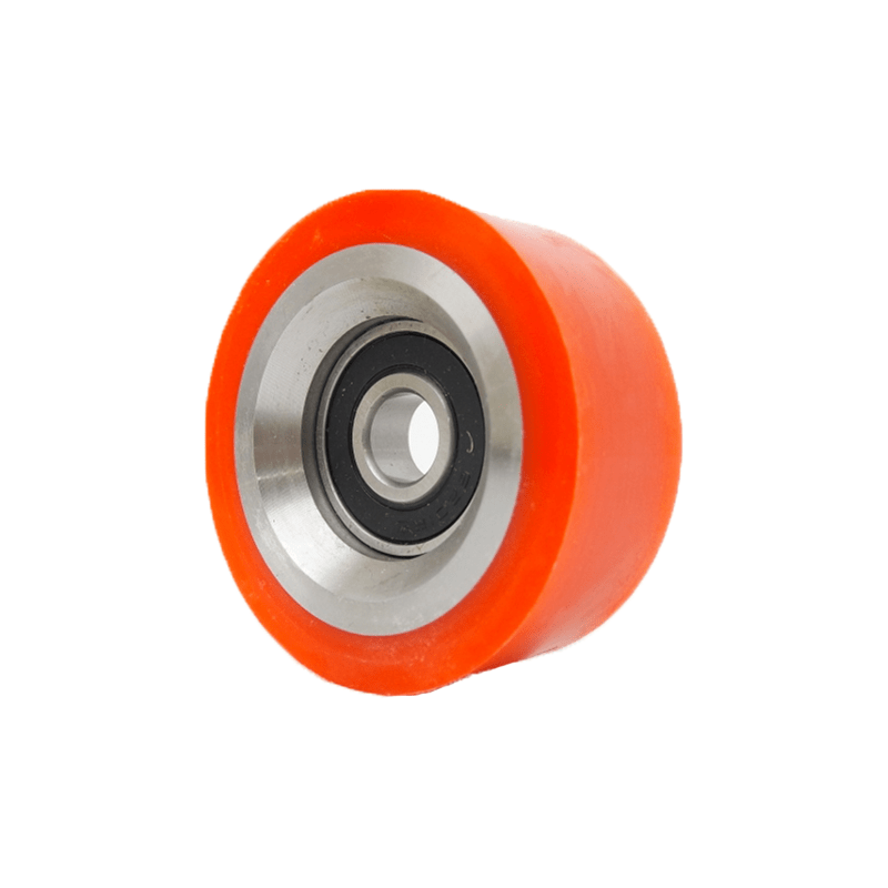 Orange Dryer Support Roller - STEEL