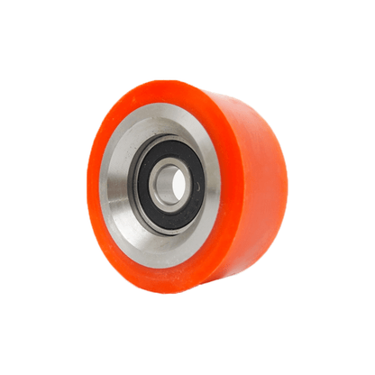 Orange Dryer Support Roller - STEEL