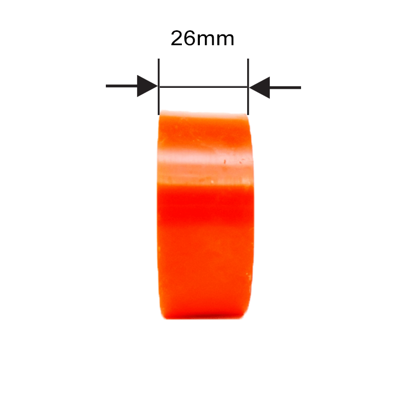 Orange Dryer Support Roller - STEEL