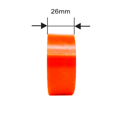 Orange Dryer Support Roller - STEEL